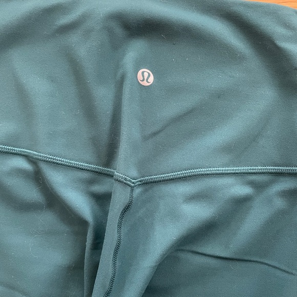 lululemon athletica storm teal leggings - Picture 5 of 7
